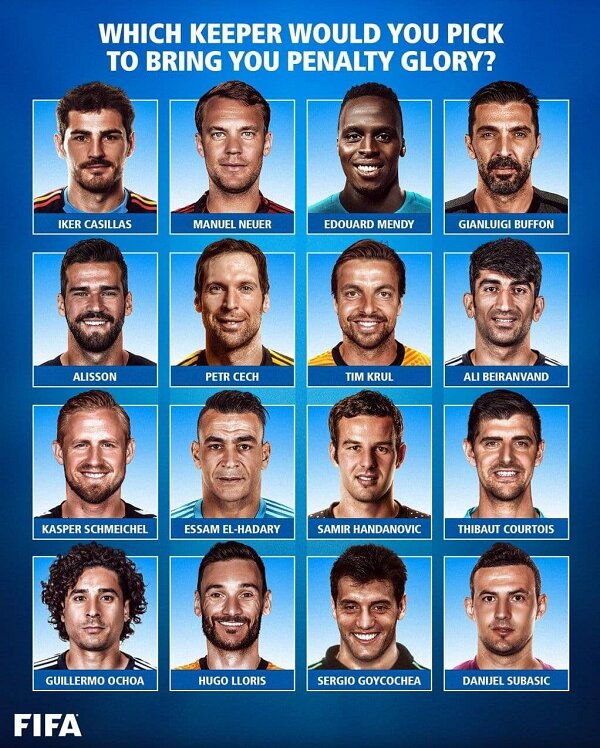 عکس | علیرضا بیرانوند در لیست منتخب فیفا قرار گرفت | واکنش به مهارت خاص بیرانوند در میان گلرهای جام جهانی