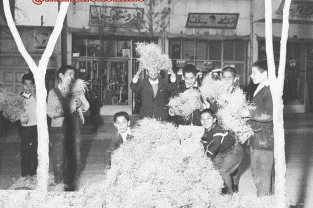 نوروز در تهران قدیم | شمرون و بوی خوش توتک آن سالها