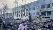 تصاویری از حمله ارتش اوکراین به بیمارستانی در دونتسک