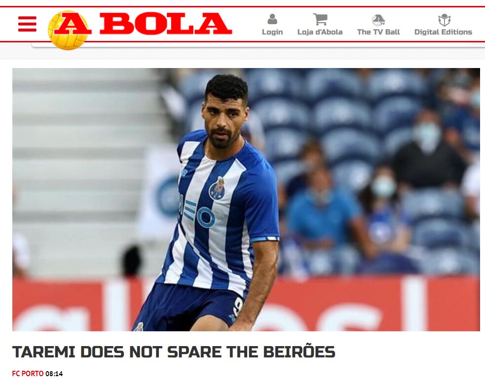 عکس | طارمی در پرتغال به صحنه جرم برمی گردد!