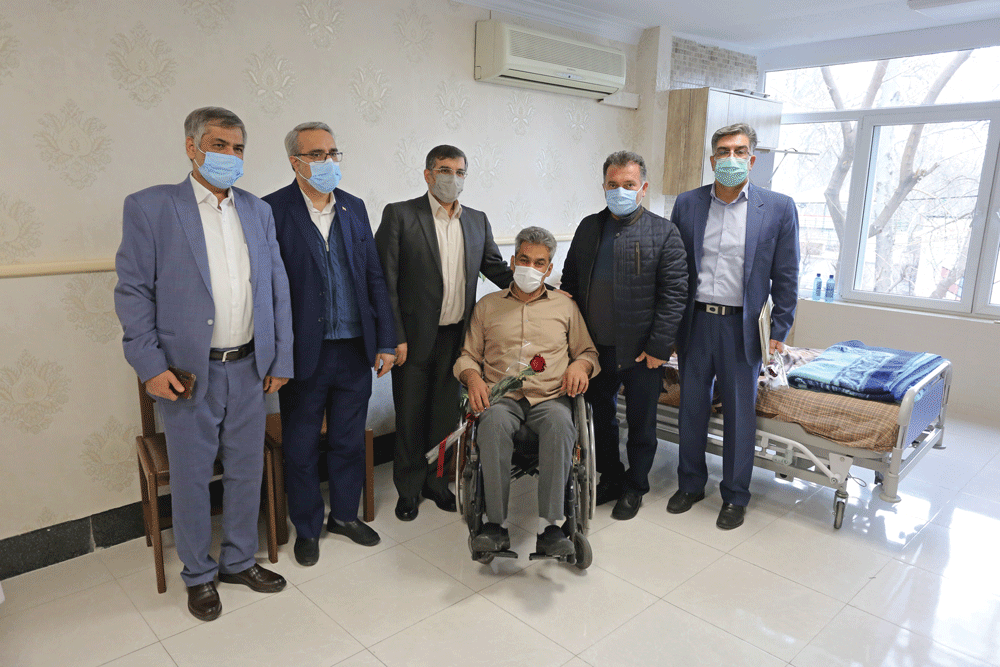 بهارانهای کنار رادمردان بهشتی | دیدار با جانبازان در آستانه سال نو | کاش همیشه مهمان داشتیم