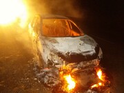 انفجار مواد محترقه ۲۰۶ را هم به آتش کشید | آخرین وضعیت سرنشینان خودرو چگونه است؟