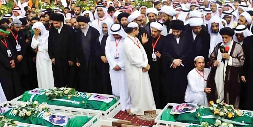 تشییع شیعیان اعدام شده عربستان
