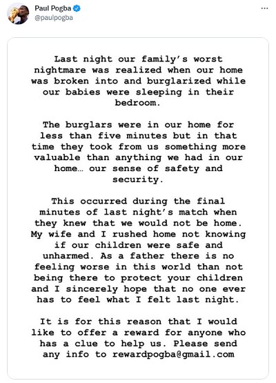 عکس | سرقت ترسناک از ستاره سرشناس فوتبال | واکنش بازیکن مسلمان به شب کابوسوار