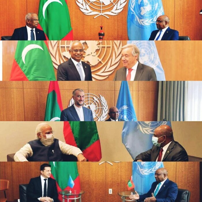 چرا معاون رئیسی زیر پرچم مالدیو با یک مقام خارجی دیدار کرد؟