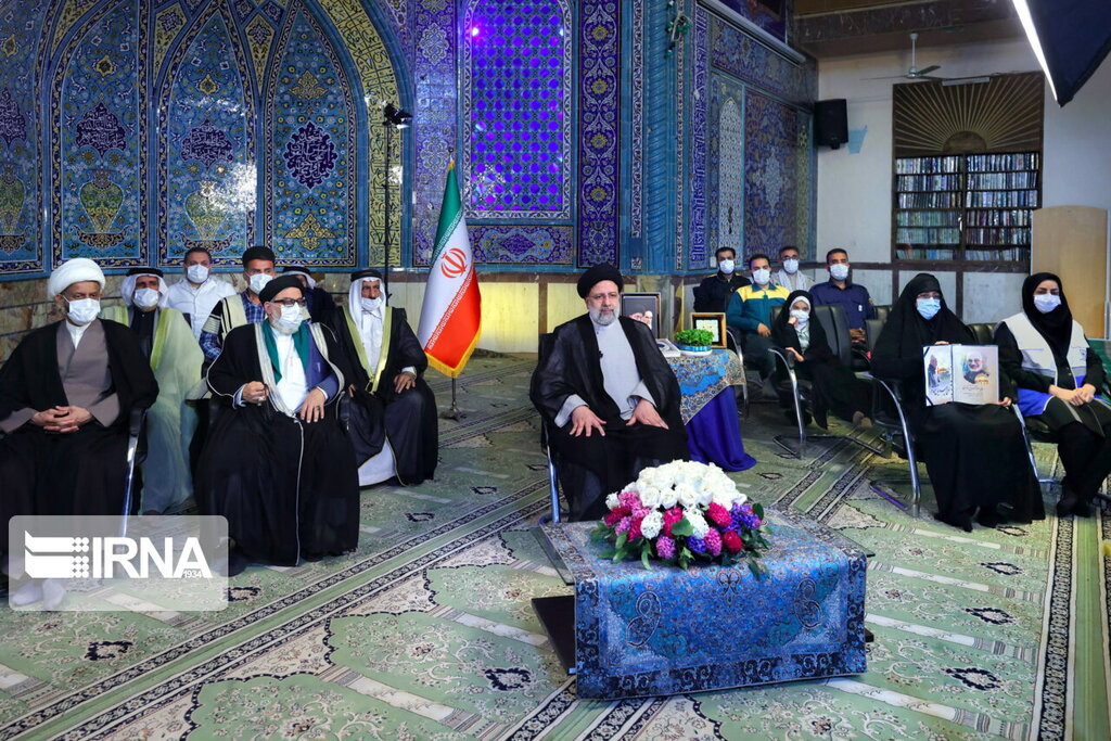 تصاویر | تفاوت اصلی قاب پیام نوروزی رئیسی با دورههای قبل