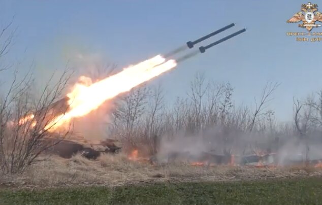 استفاده روسیه از موشک‌های گرمافشاری یا بمب خلا در حمله به دونباس