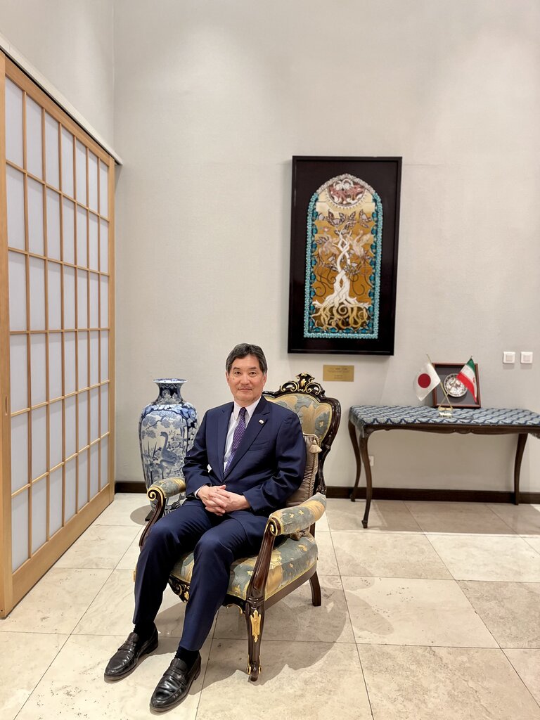 حرفهای جذاب سفیر ژاپن درباره ایران | سماق، سبزه و سنجد را نمیشناختم | سبزی پلوی عید را از دست نمیدهم | کوبیده در بین ژاپنیها محبوبترین است