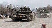 ارتش روسیه نیروهای اوکراینی را در شرق گرفتار می‌کند