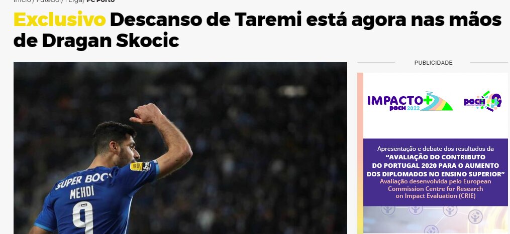 عکس | آخرین وضعیت ستاره ایرانی پورتو | احتمال حضور دقیقه نودی مهدی طارمی به اردوی تیم ملی ایران