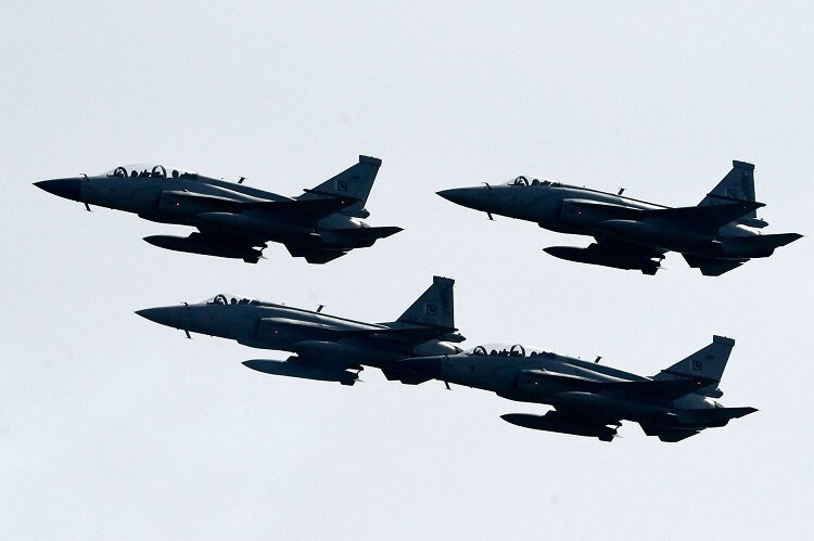 تصاویر | نمایش قدرت نیروی هوایی در روز ملی پاکستان