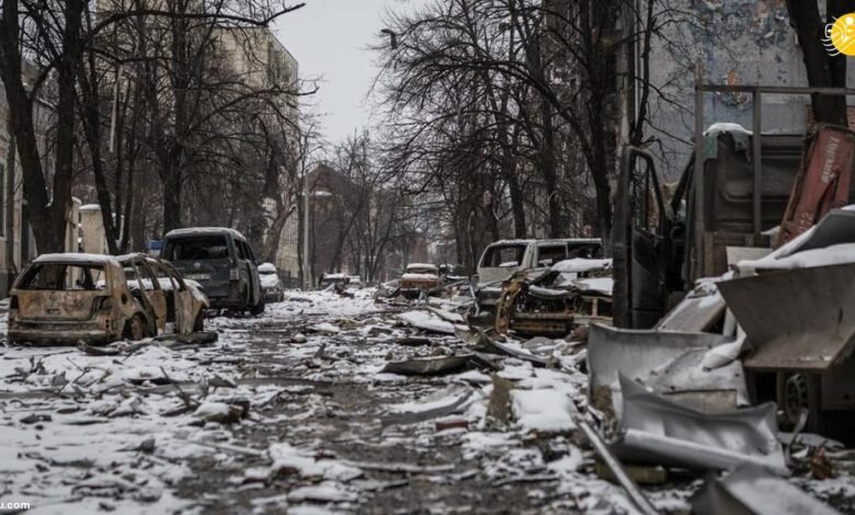 ویرانی در اوکراین