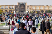 تصاویر | باورنکردنی؛ سونامی گردشگران در میدان نقش جهان اصفهان