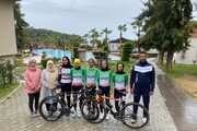 تاریخ‌سازی بانوان رکابزن ایران با نخستین مدال تایم‌تریل تیمی در آسیا