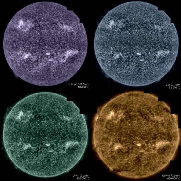 تصاویر | شفاف‌ترین عکس گرفته‌شده تاریخ از تاج خورشید  | دمای گازهای خورشیدی مشخص شد