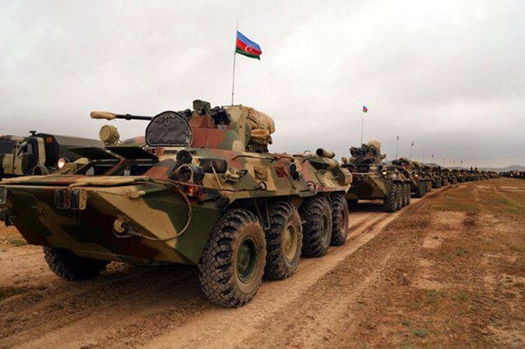 ورود نیروهای ارتش آذربایجان به قره‌باغ کوهستانی | واکنش وزارت دفاع روسیه
