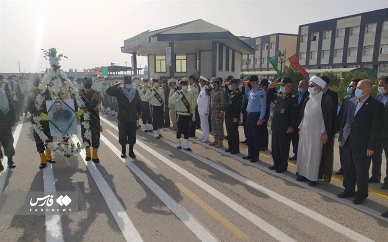 تصاویر تشییع پیکر شهید مامور پلیسی که به رگبار بسته شد