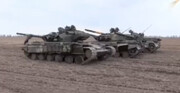 ببینید | تانک‌های اوکراینی، غنیمت روس‌ها شد