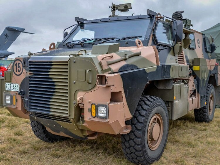 تصاویر | بوشمسترهای استرالیایی در راه اوکراین