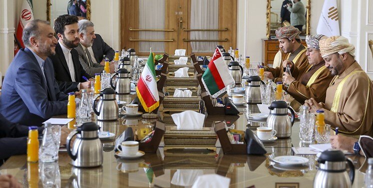 امیر عبداللهیان و بدر بن حمد البوسعیدی