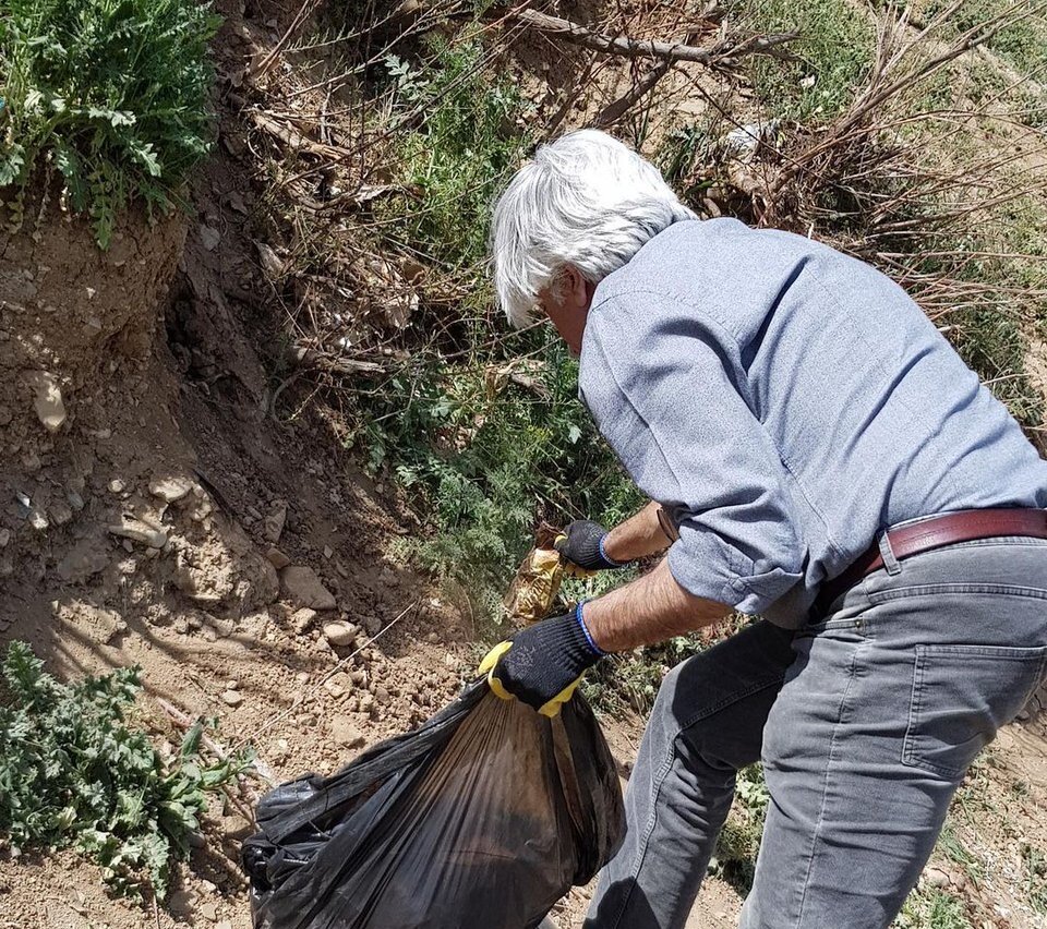 ببینید | کیهان کلهر سیزده به در را اینطور گذراند