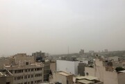 هوای تهران گرم می‌شود | باد شدید و خیزش گرد وخاک در پایتخت