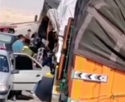 ببینید | بازداشت راهزنان کامیون‌های هندوانه در مرز شلمچه