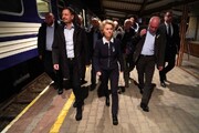 رئیس کمیسیون و دیپلمات ارشد اتحادیه اروپا با قطار وارد کی‌یف شدند