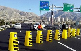 مممنوعیت تردد از کرج و آزاد راه تهران - شمال به مازندران