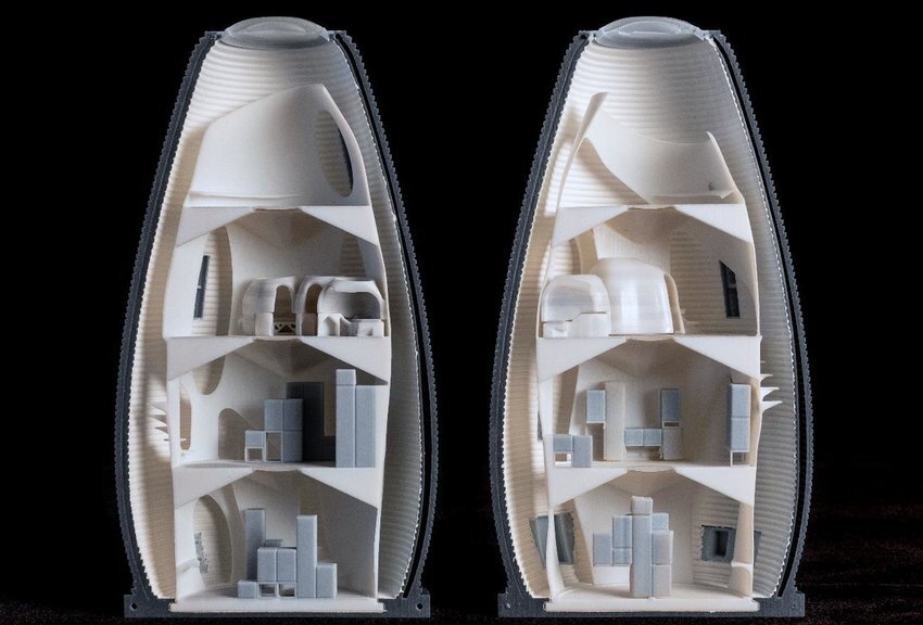 تصاویر | دکوراسیون داخلی خانههای مریخی | زندگی فضایی را روی زمین تجربه کنید