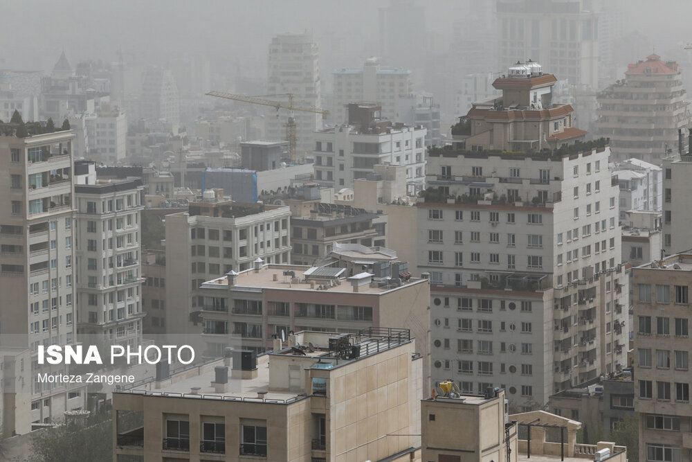 آلودگی هوای تهران - گرد و غبار