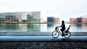 تصاویر | سفر بین دو کشور اروپایی با دوچرخه
