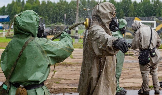 روسیه و اوکراین سلاح شیمیایی