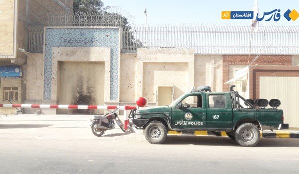 ببینید | وضعیت کنسولگری ایران در هرات یک روز پس از تعرض