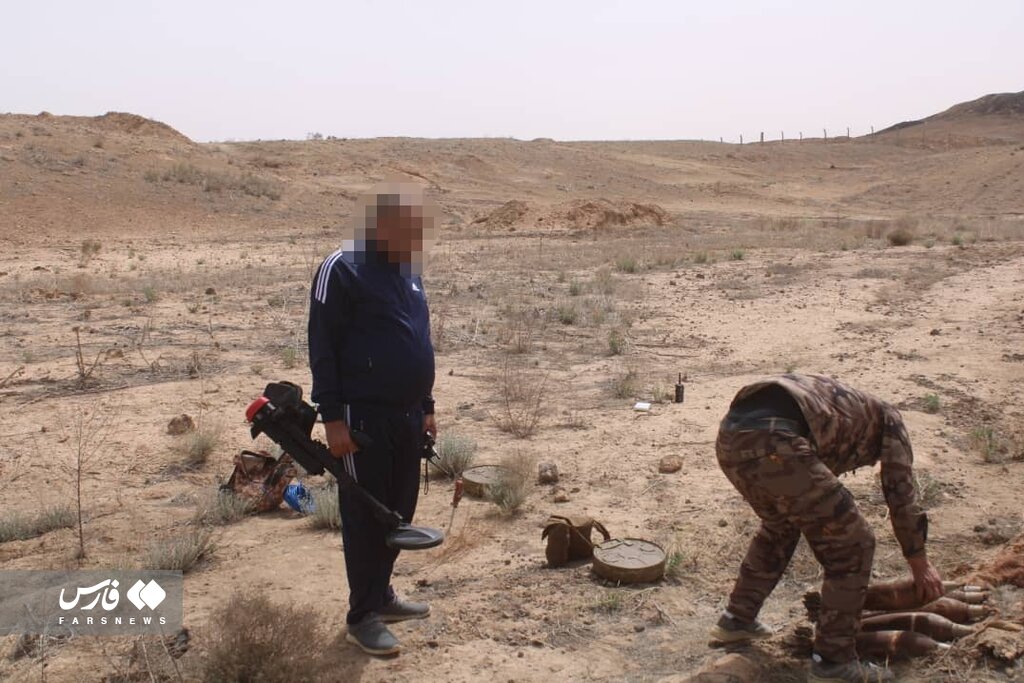 ویدئو | کشف ۲ قبضه سلاح جهنمی و تله‌های انفجاری داعش توسط رزمندگان فاطمیون 