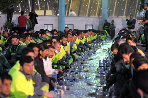 مراسم افطاري كاركنان شهرداري تهران