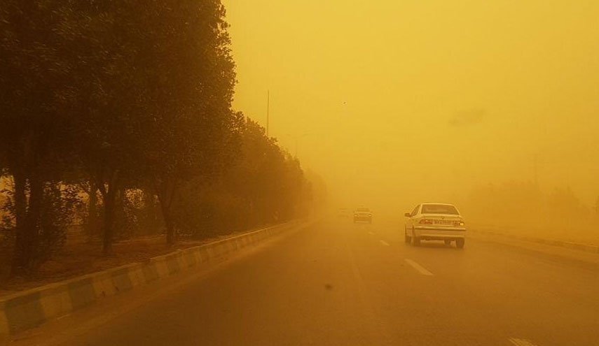 گرد و خاک - گرد و غبار - آلودگی هوا
