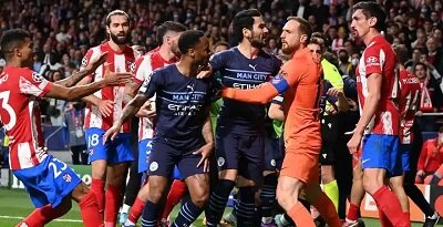 تصاویر | پپ و شاگردانش از مادرید به کهکشان رسیدند! |جنجال و درگیری در شب صعود سیتیزنها