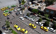 تصاویر | باز شدن یکی از گره‌های ترافیکی تهران |  ۱۷ شهریور بعد از بازگشایی