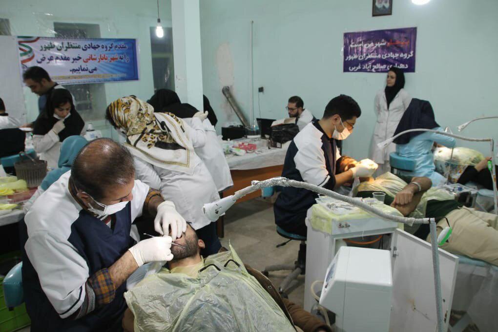 ۳۵۰ اردوی بزرگ‌ترین گروه جهادی دندان‌پزشکی کشور | خدمات درمانی از روستاهای  محروم تا ندامتگاه‌ها
