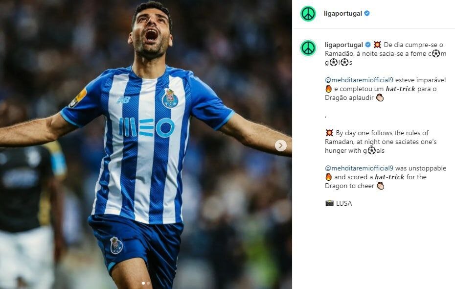 عکس | تعبیر جالب پورتوییها از درخشش خیرهکننده ستاره ایرانی در «ماه رمضان»