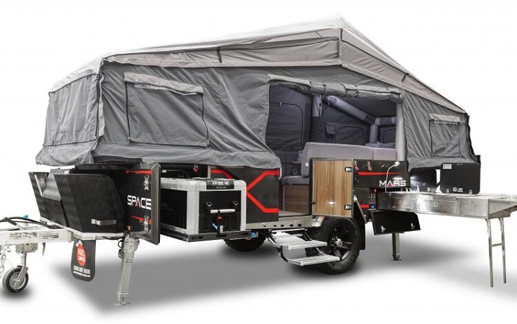 تصاویری از کمپر خودکار اسپیس ایکس ایر | اوج خلاقیت برای برپایی یک کمپ جذاب