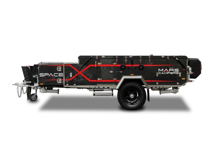 تصاویری از کمپر خودکار اسپیس ایکس ایر | اوج خلاقیت برای برپایی یک کمپ جذاب