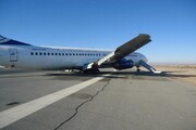 جزئیات ترکیدگی لاستیک هواپیما روی باند فرودگاه مشهد | چرا سوانح هوایی افزایش یافته است؟