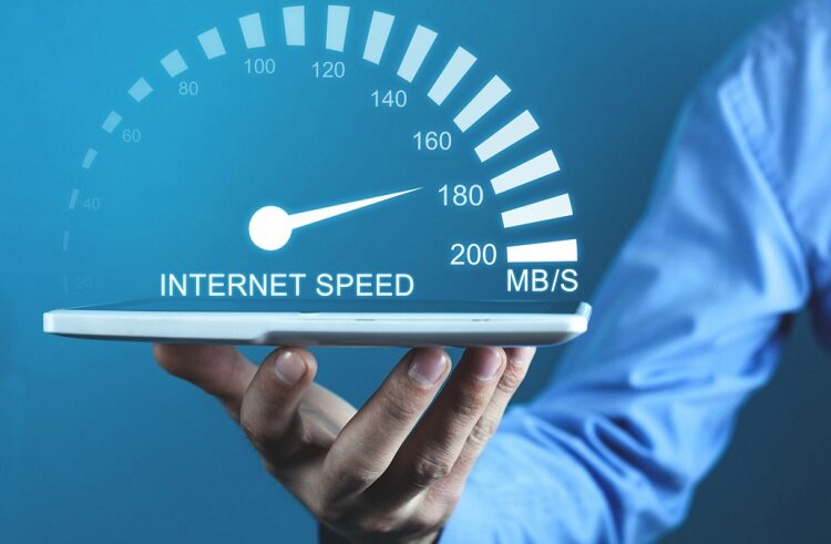 سرعت اینترنت