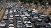 رانش زمین در بزرگ‌ترین اتوبان تهران | ترافیک در همت سنگین است