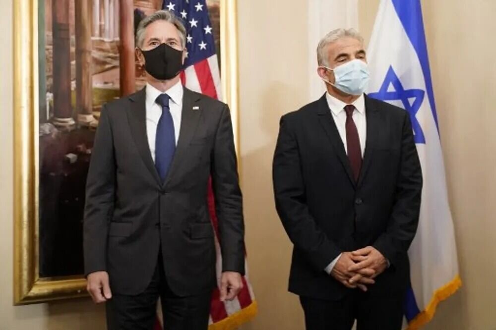 وزیران خارجه آمریکا و اسرائیل