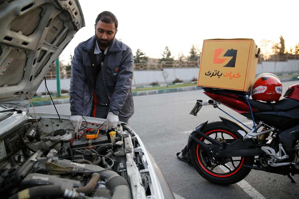 تعویض باتری ماشین در محل با ارسال و نصب رایگان