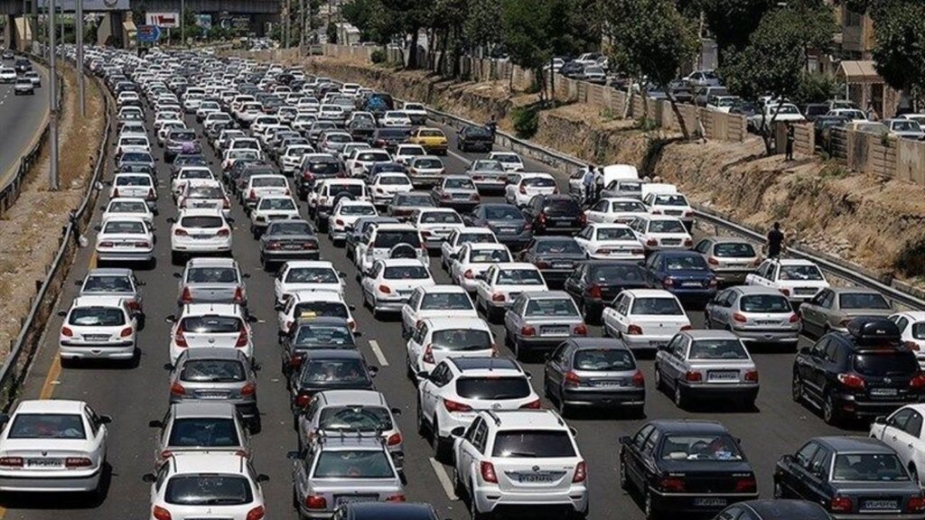ترافیک - بزرگراه - ترافیک تهران