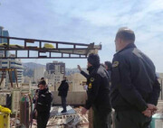 تخریب بنای غیرمجاز در محله تهرانپارس